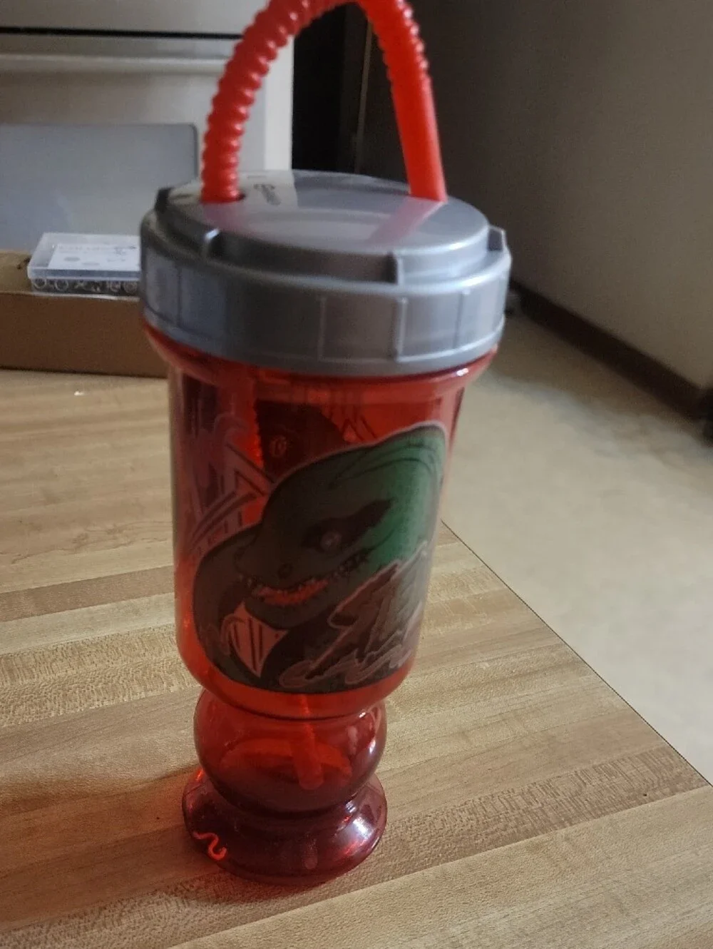 SeaWorld San Antonio Red Translucent Souvenir Tumbler